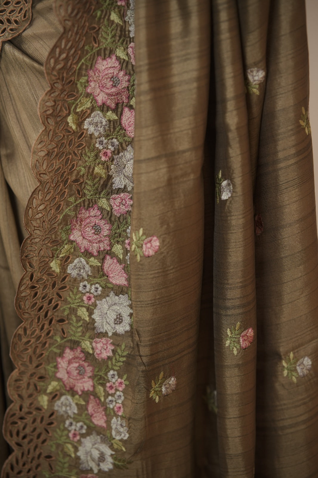 Semi Tussar Saree TSA01722