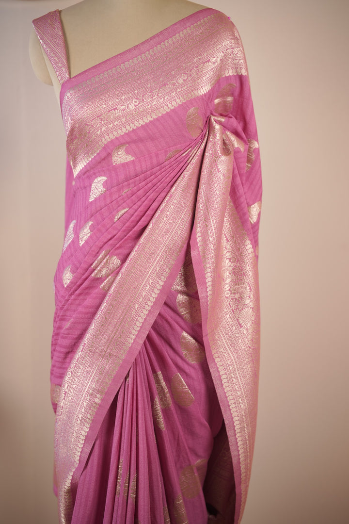 Semi Banarasi Saree TSA01727