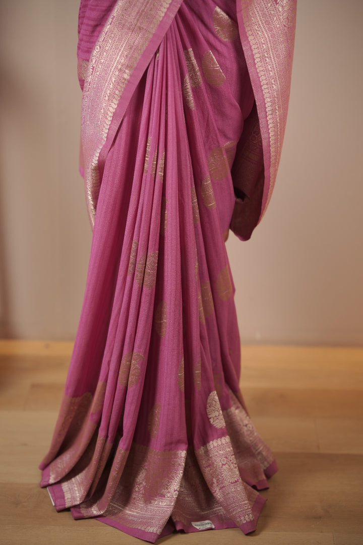 Semi Banarasi Saree TSA01727