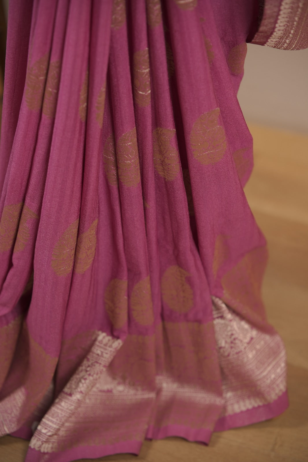 Semi Banarasi Saree TSA01727