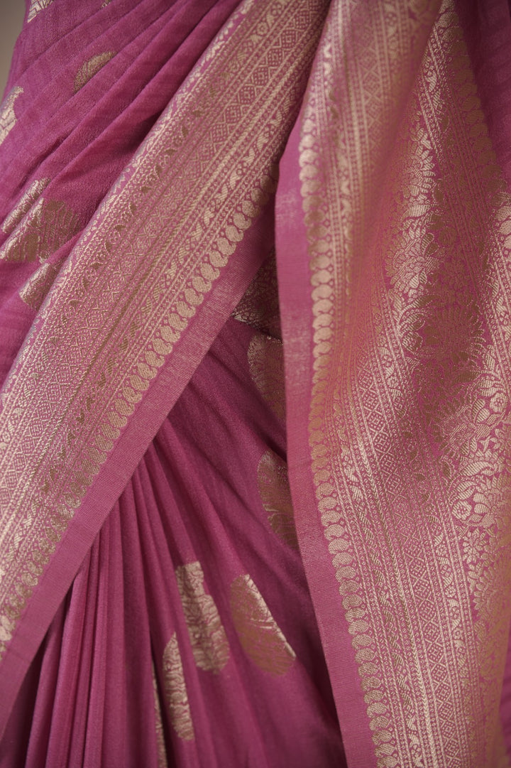 Semi Banarasi Saree TSA01727