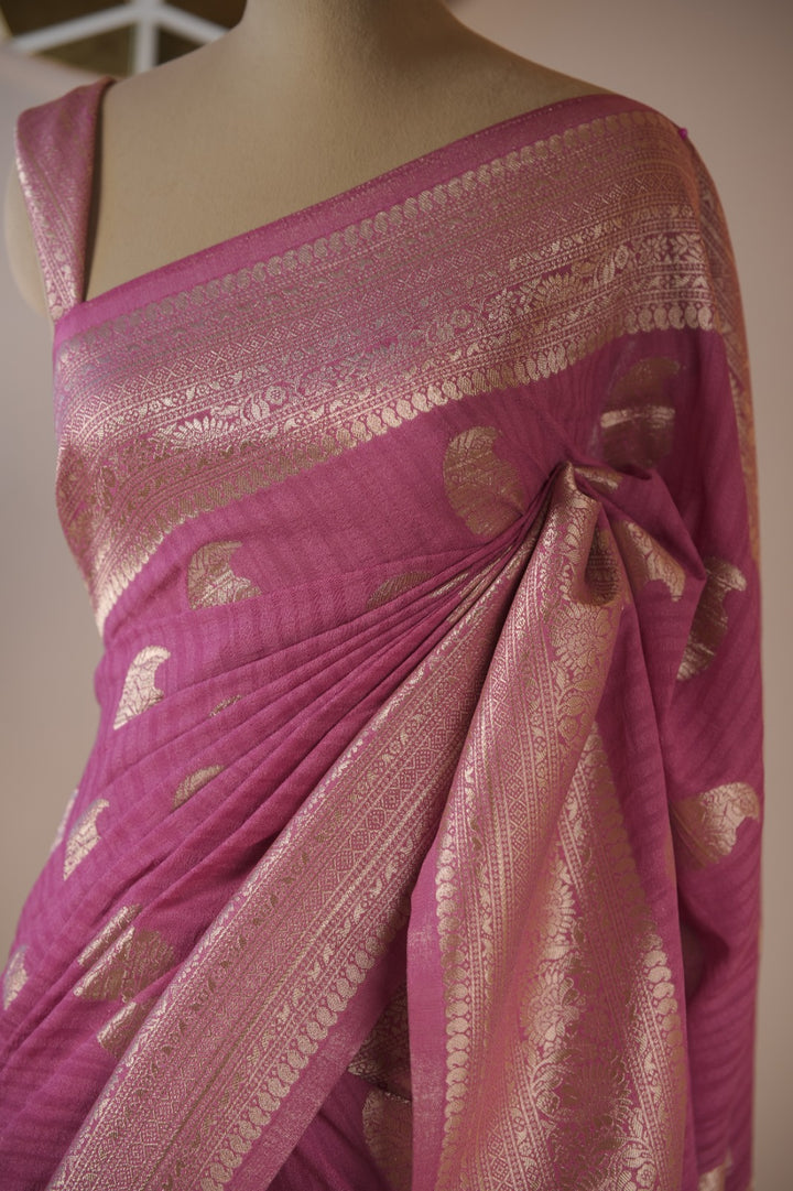 Semi Banarasi Saree TSA01727