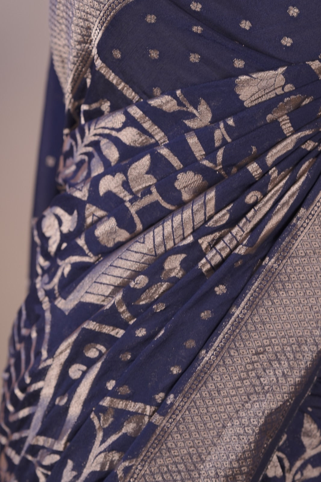 Semi Banarasi Saree TSA01731