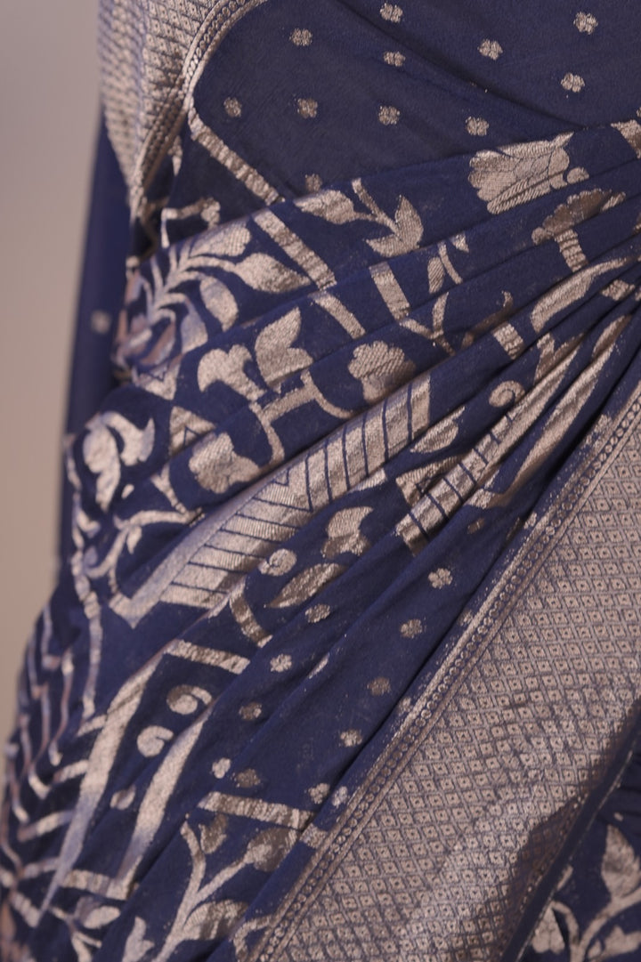 Semi Banarasi Saree TSA01731