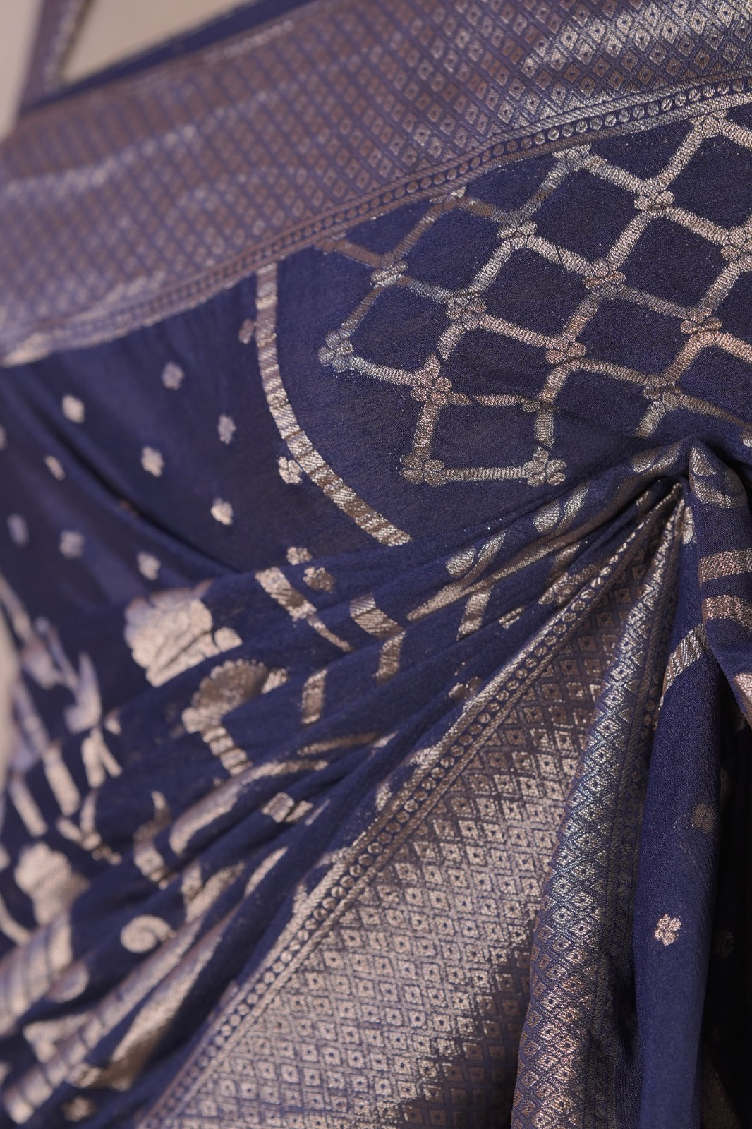 Semi Banarasi Saree TSA01731