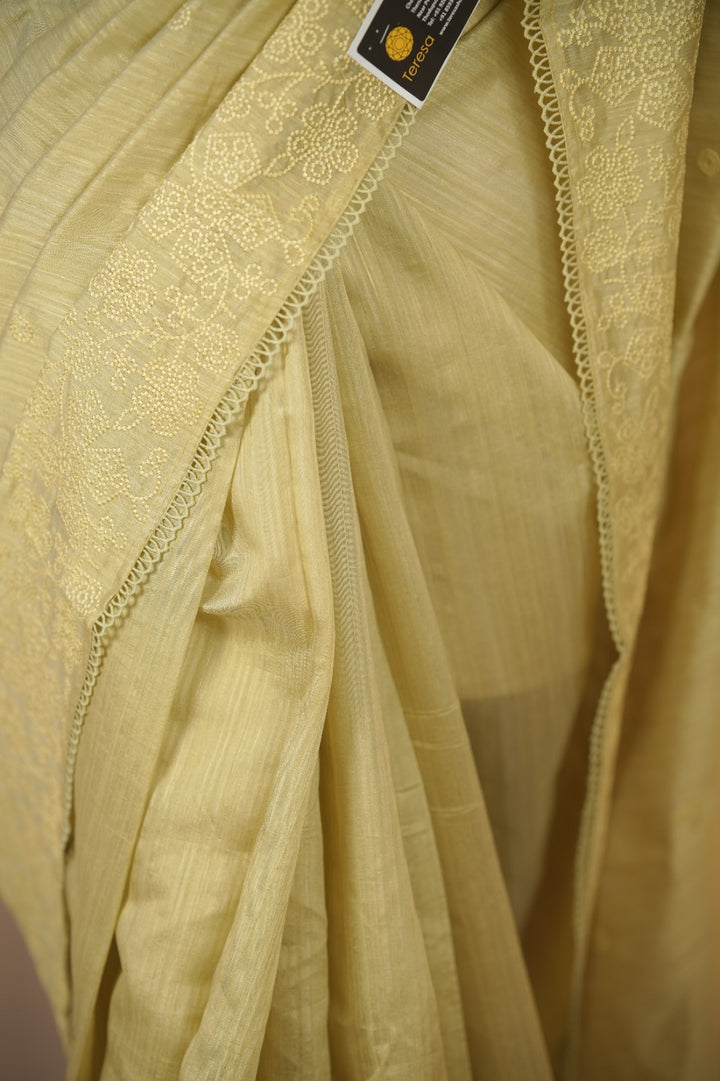 Semi Tussar Saree TSA01725