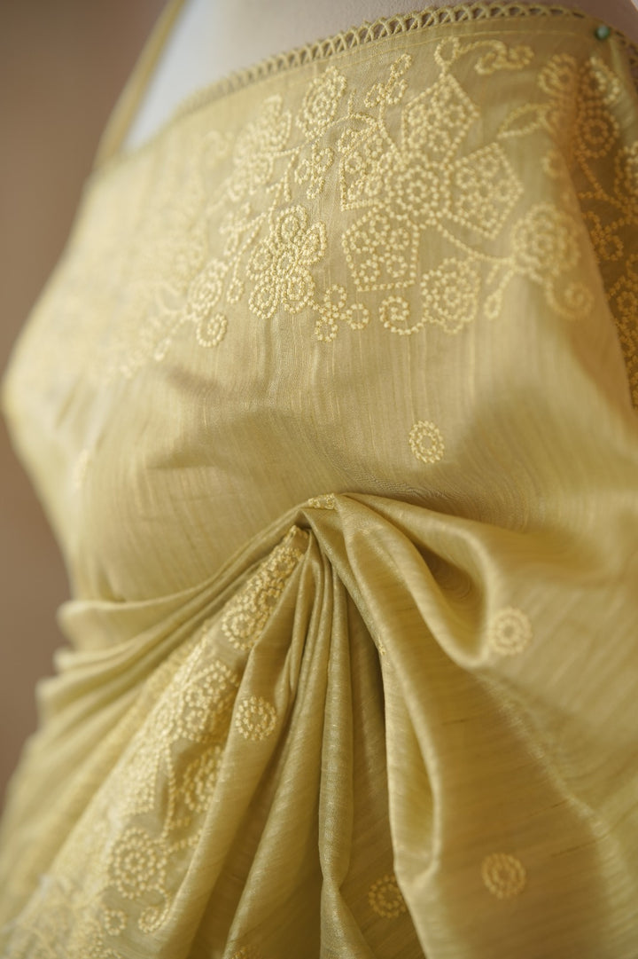 Semi Tussar Saree TSA01725