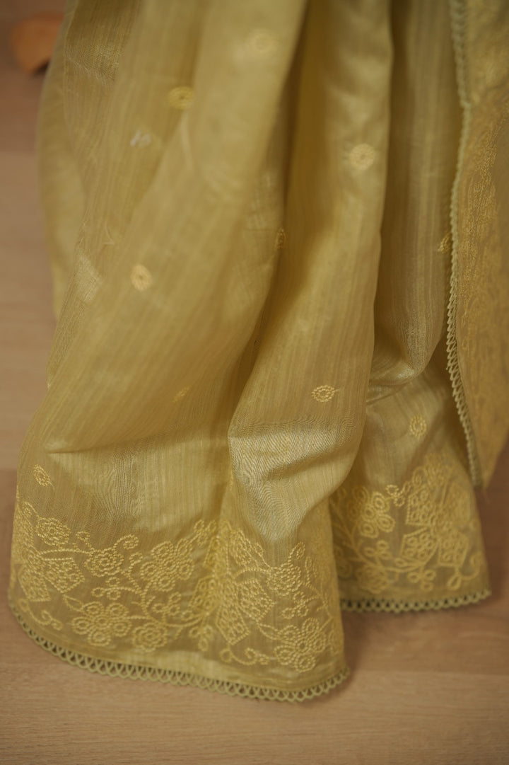 Semi Tussar Saree TSA01725