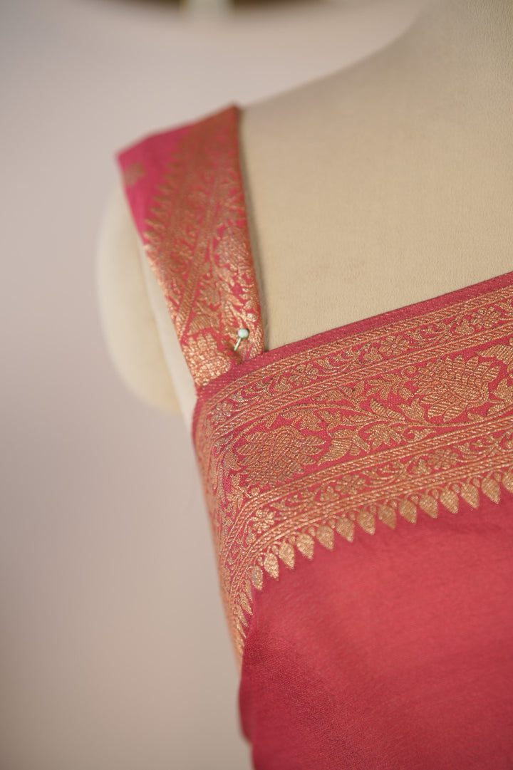 Semi Banarasi Saree TSA01721