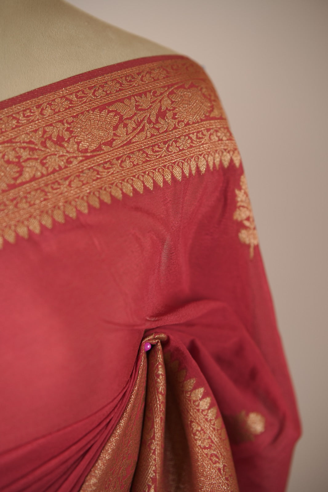 Semi Banarasi Saree TSA01721