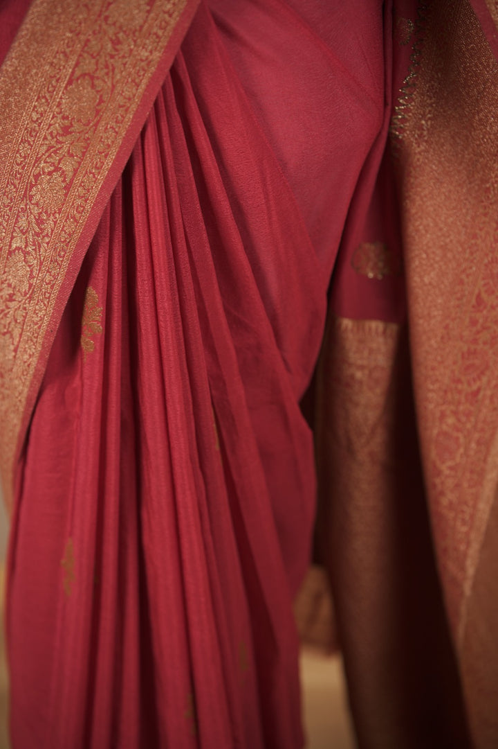 Semi Banarasi Saree TSA01721