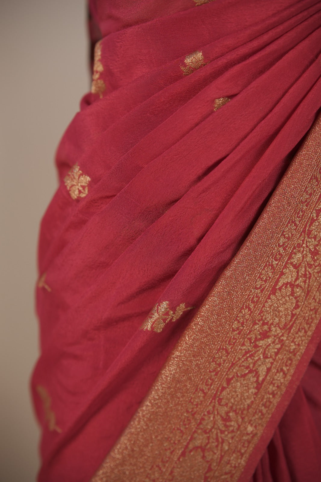 Semi Banarasi Saree TSA01721