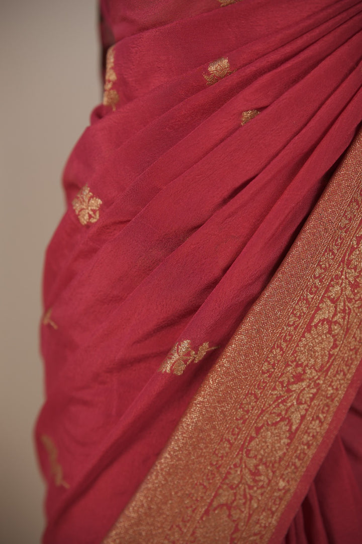 Semi Banarasi Saree TSA01721