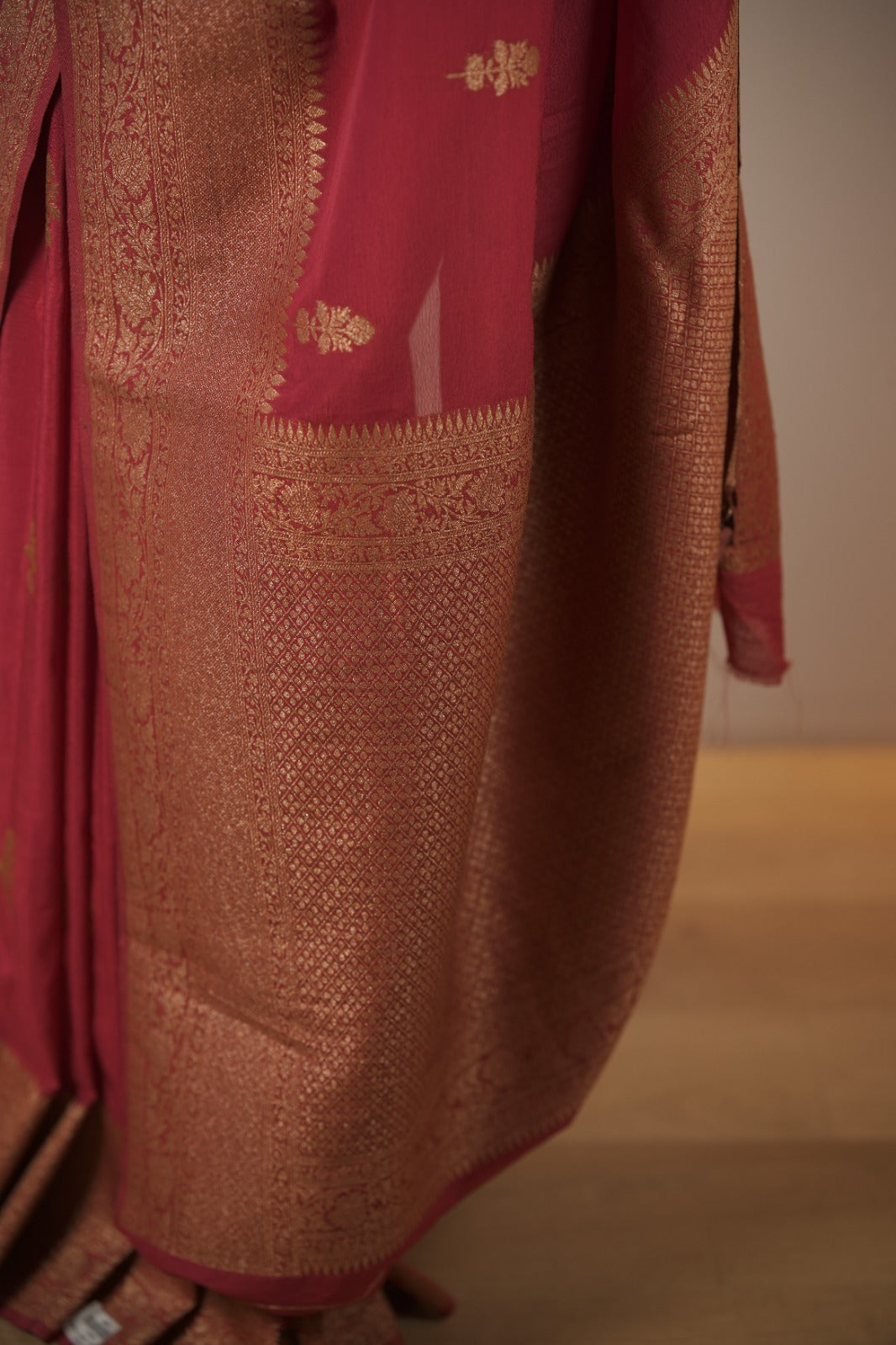 Semi Banarasi Saree TSA01721