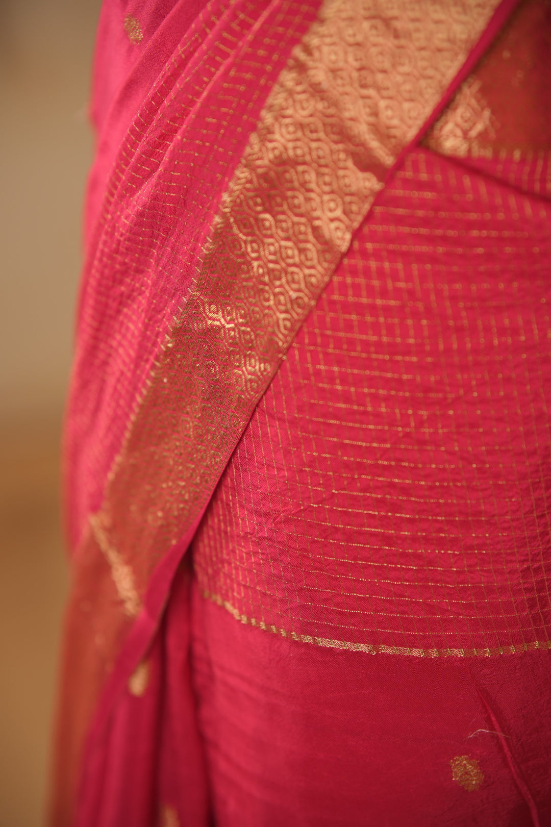 Semi Banarasi Saree TSA01736