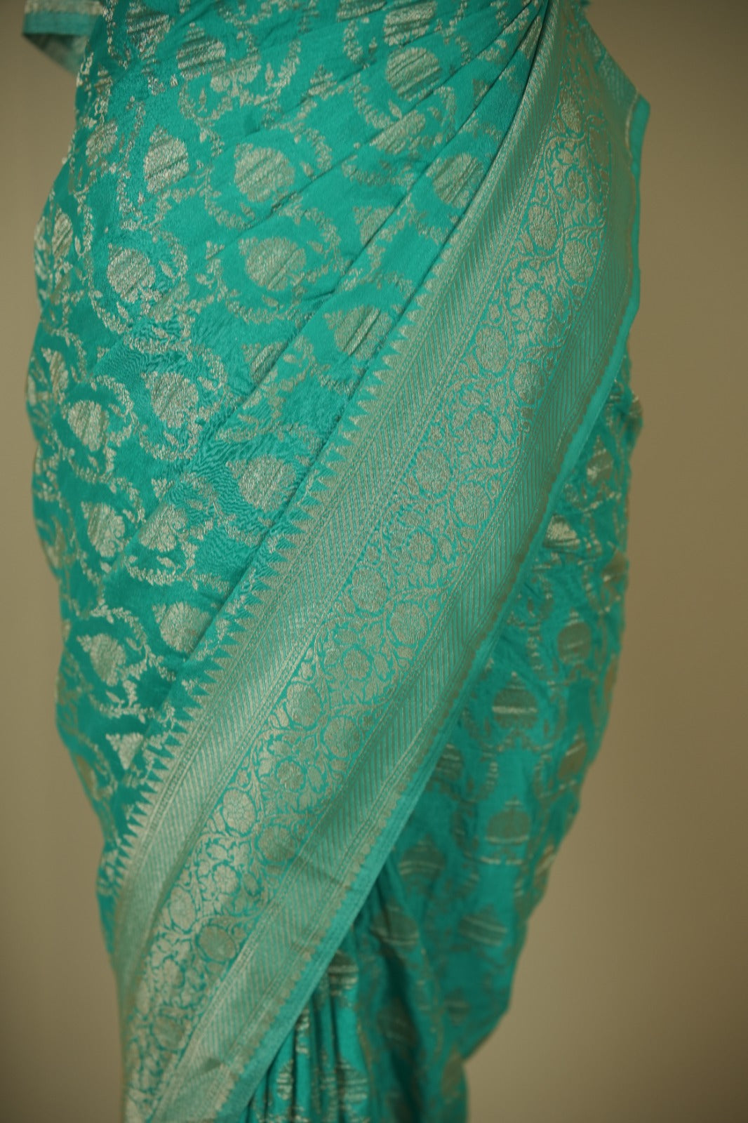 Semi Banarasi Saree TSA01739