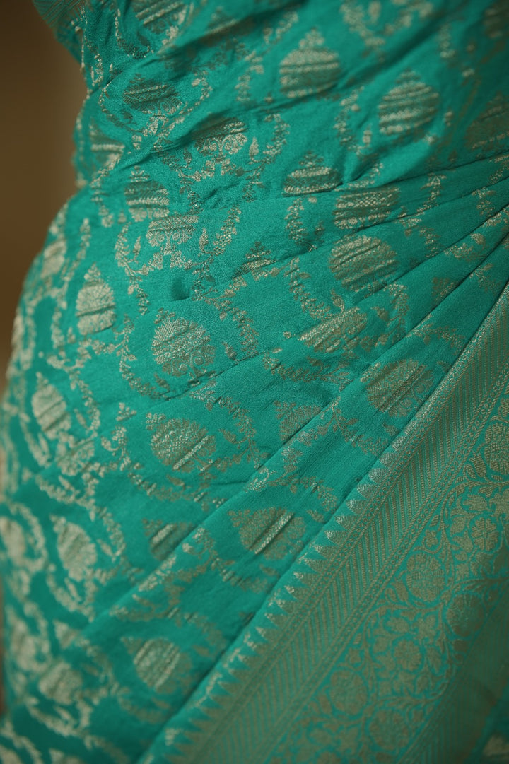 Semi Banarasi Saree TSA01739