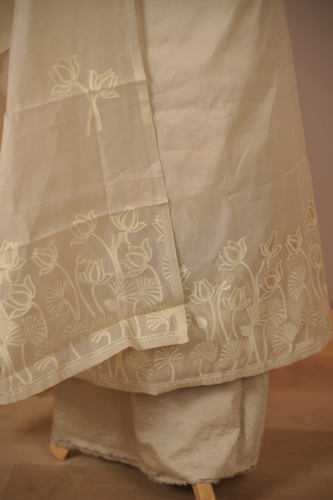 Semi Chanderi Salwar TSS01737
