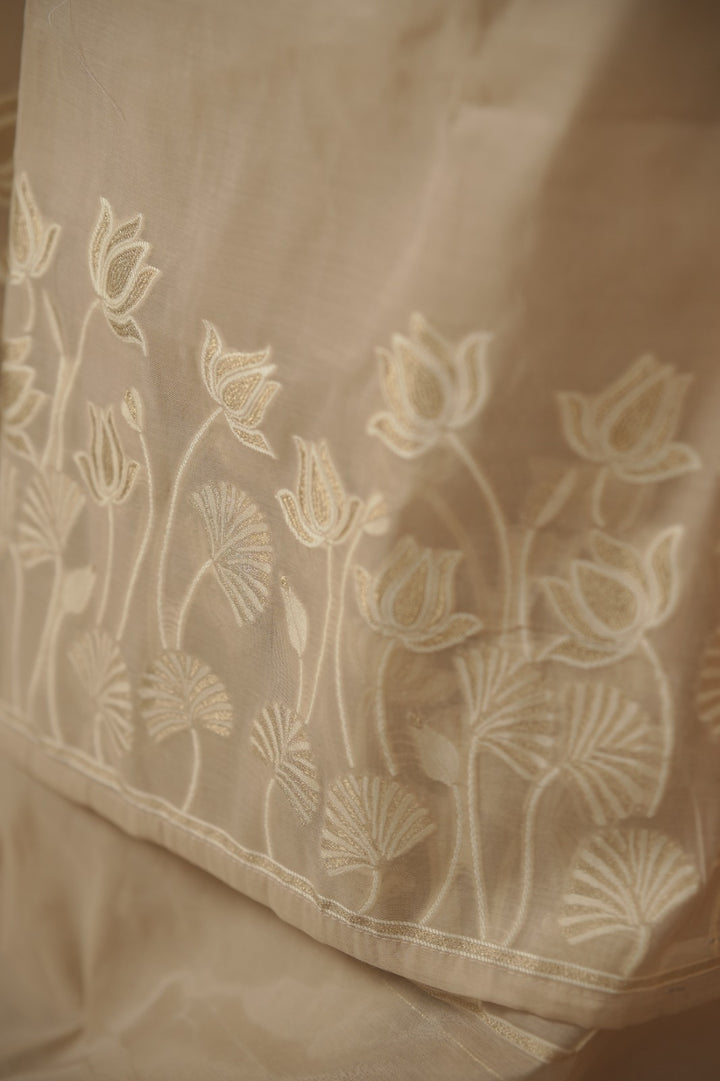 Semi Chanderi Salwar TSS01737