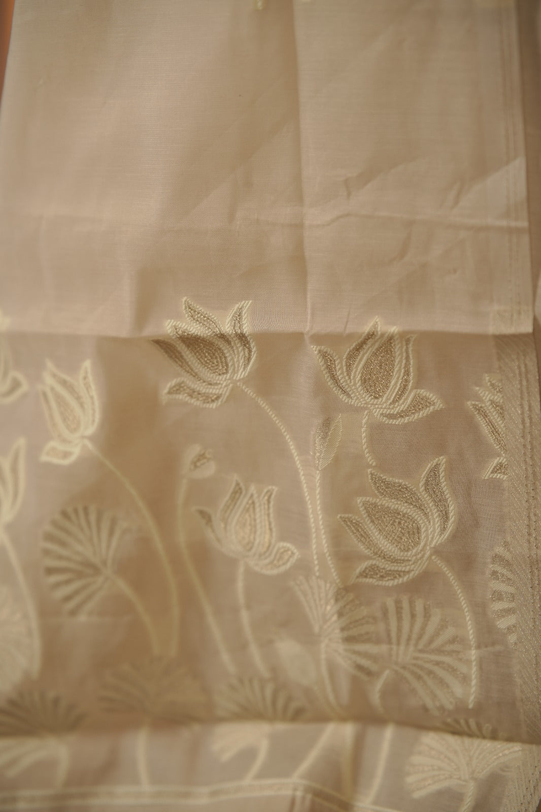 Semi Chanderi Salwar TSS01737