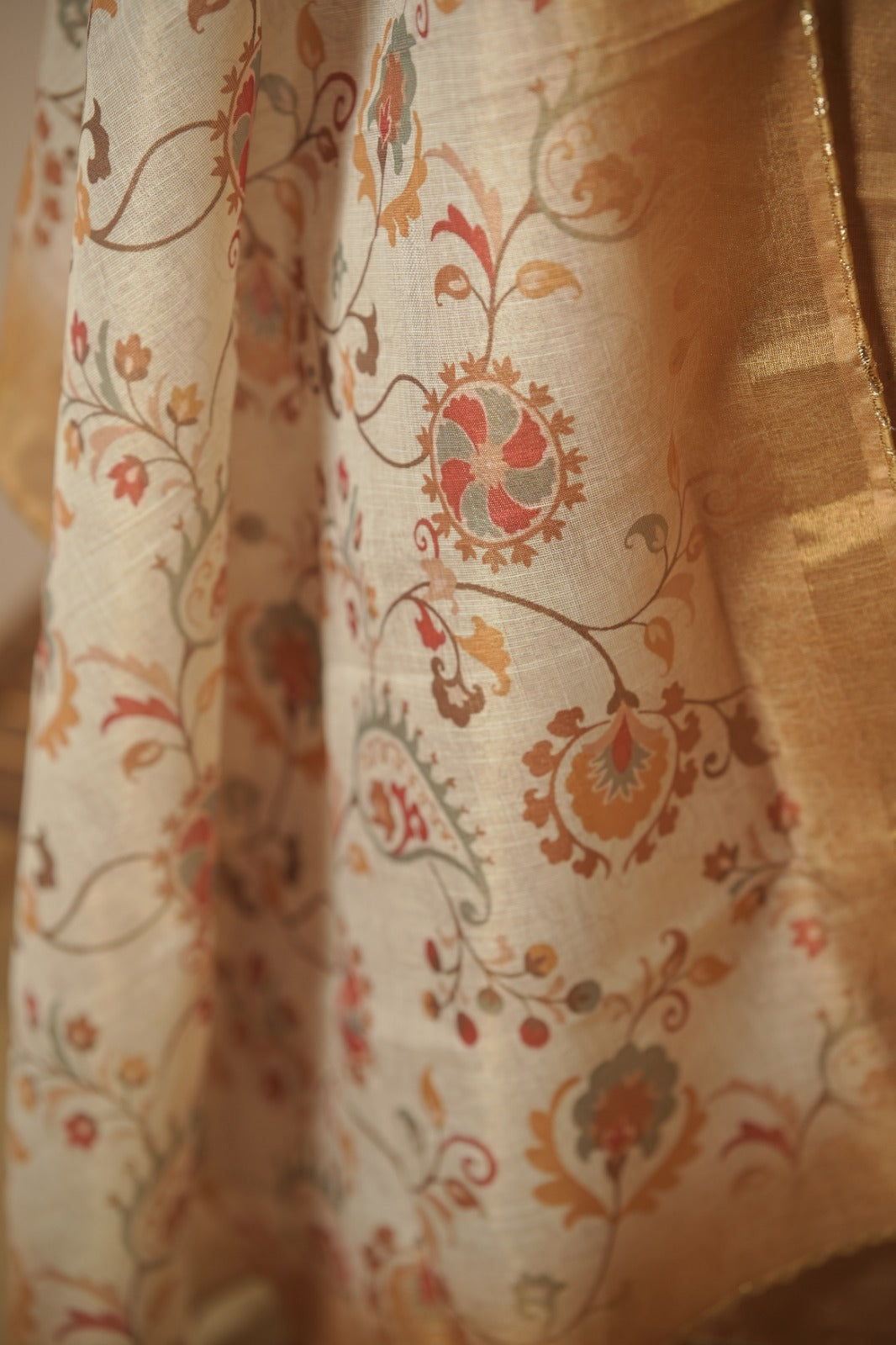 Semi Chanderi Salwar TSS01738
