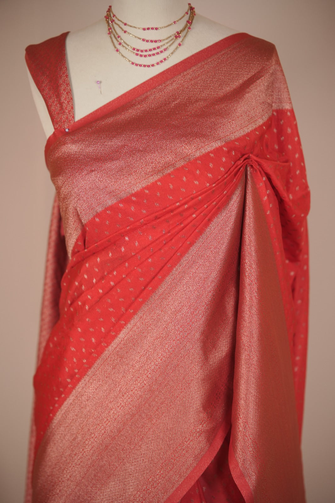 Semi Banarasi Saree TSA01808