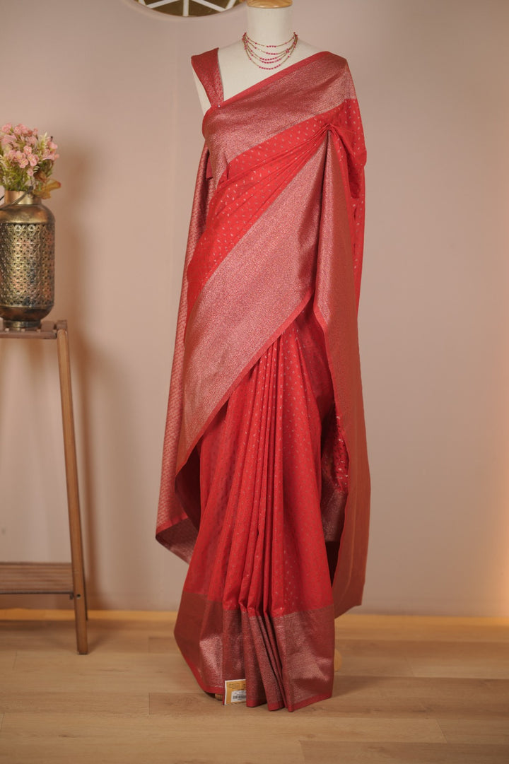 Semi Banarasi Saree TSA01808