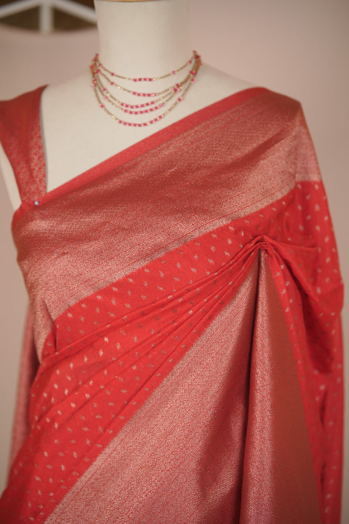 Semi Banarasi Saree TSA01808