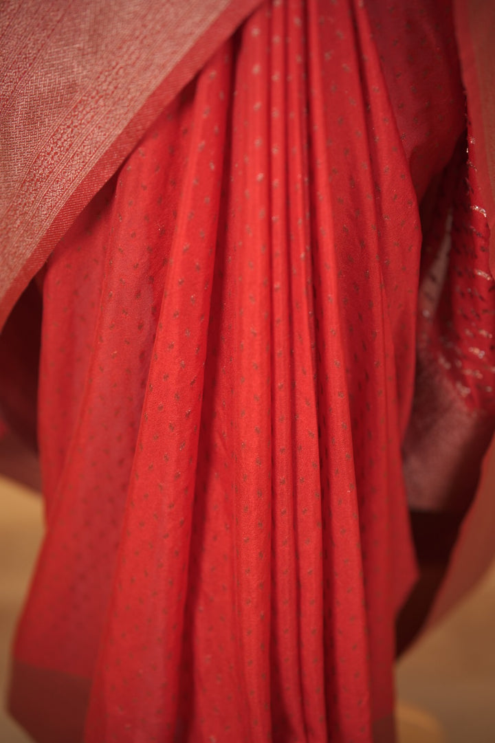 Semi Banarasi Saree TSA01808