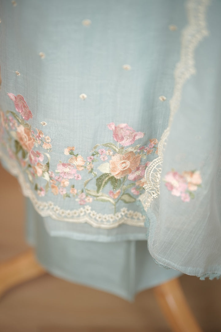 Semi Chanderi Salwar TSS01751