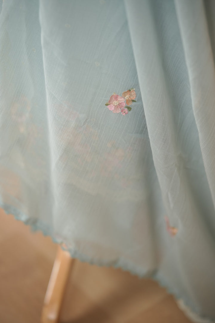 Semi Chanderi Salwar TSS01751