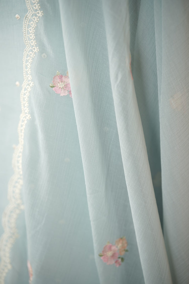 Semi Chanderi Salwar TSS01751
