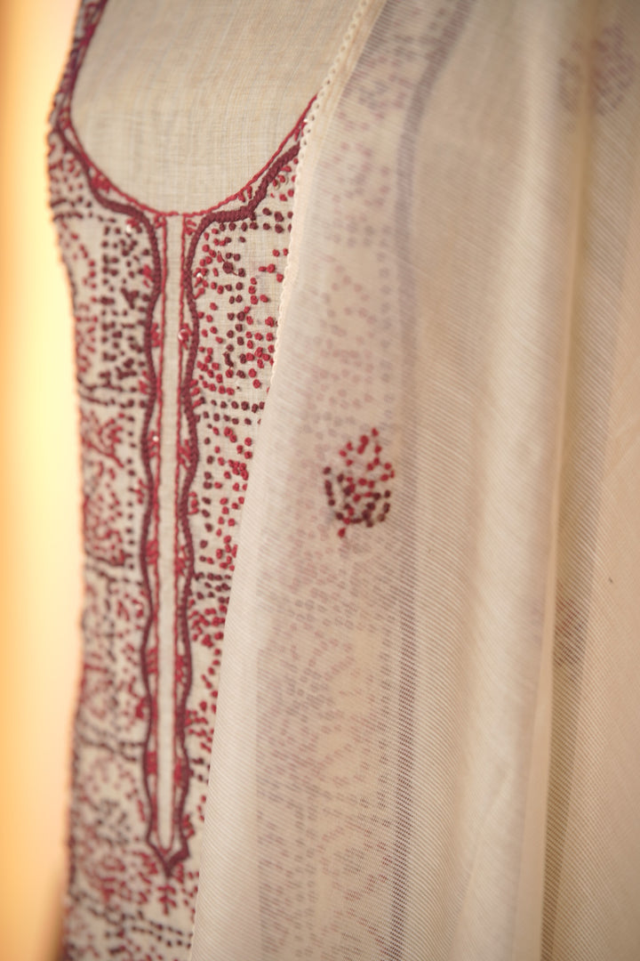 Semi Chanderi Salwar TSS01757