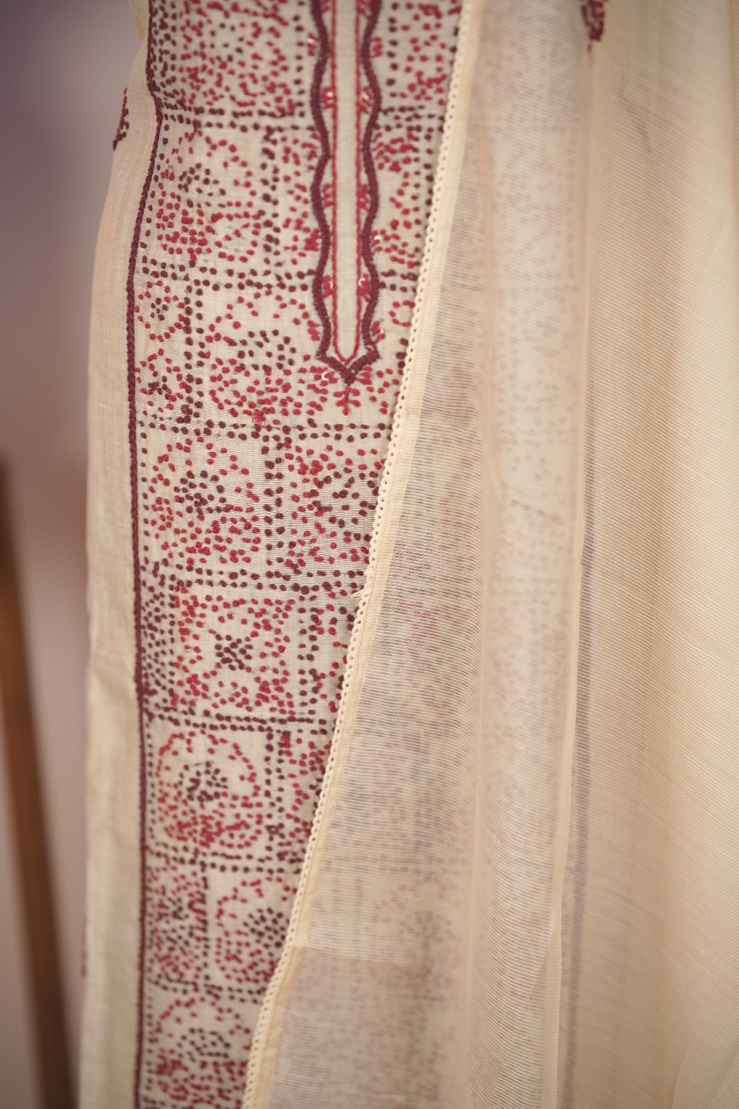 Semi Chanderi Salwar TSS01757