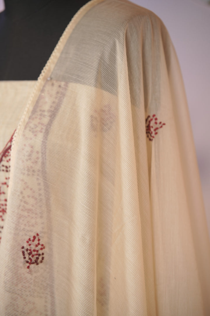 Semi Chanderi Salwar TSS01757