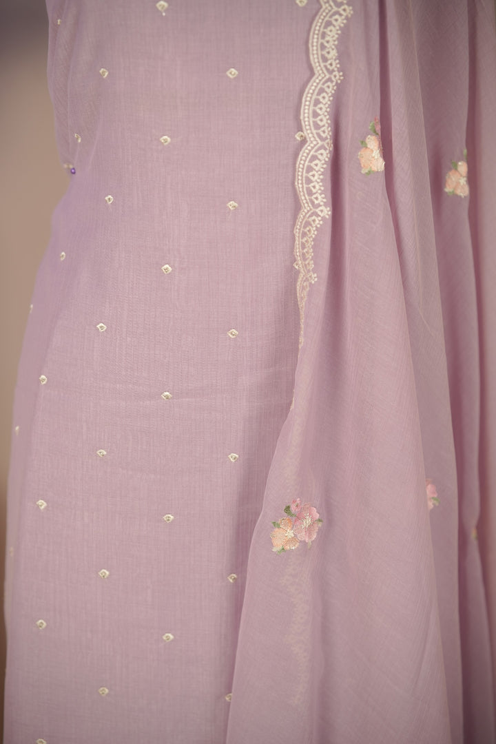 Semi Chanderi Salwar TSS01763