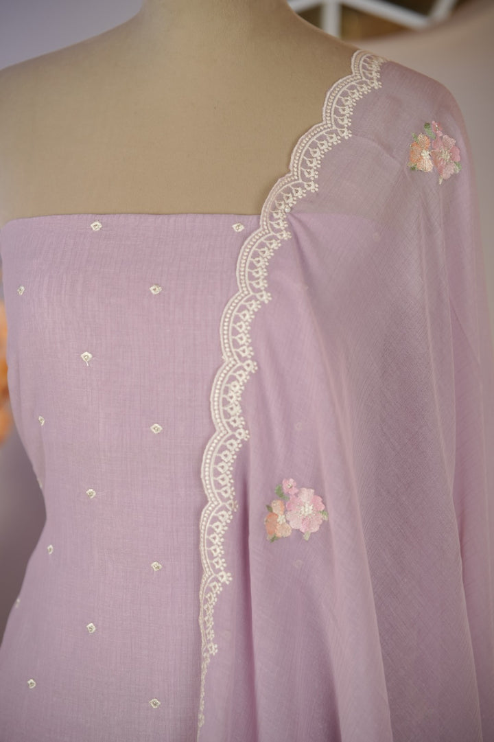 Semi Chanderi Salwar TSS01763