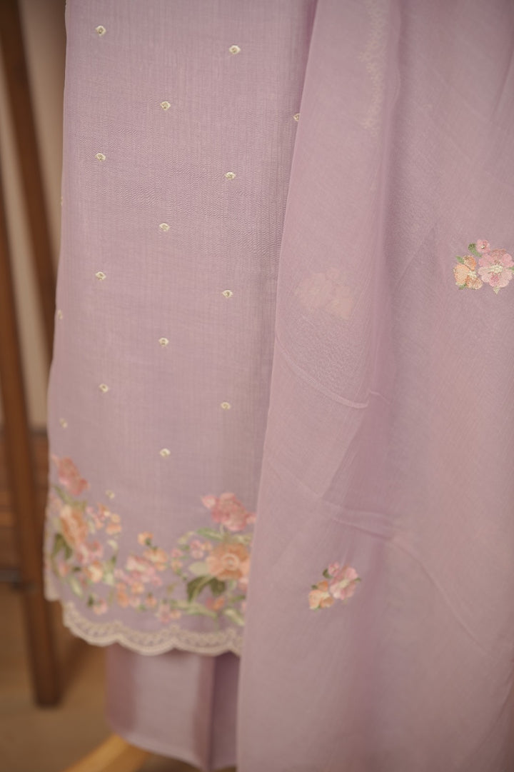 Semi Chanderi Salwar TSS01763