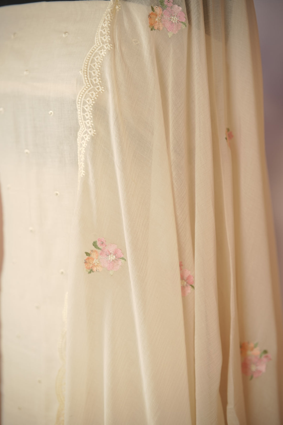 Semi Chanderi Salwar TSS01764