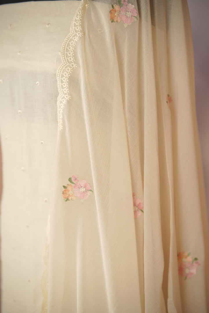 Semi Chanderi Salwar TSS01764