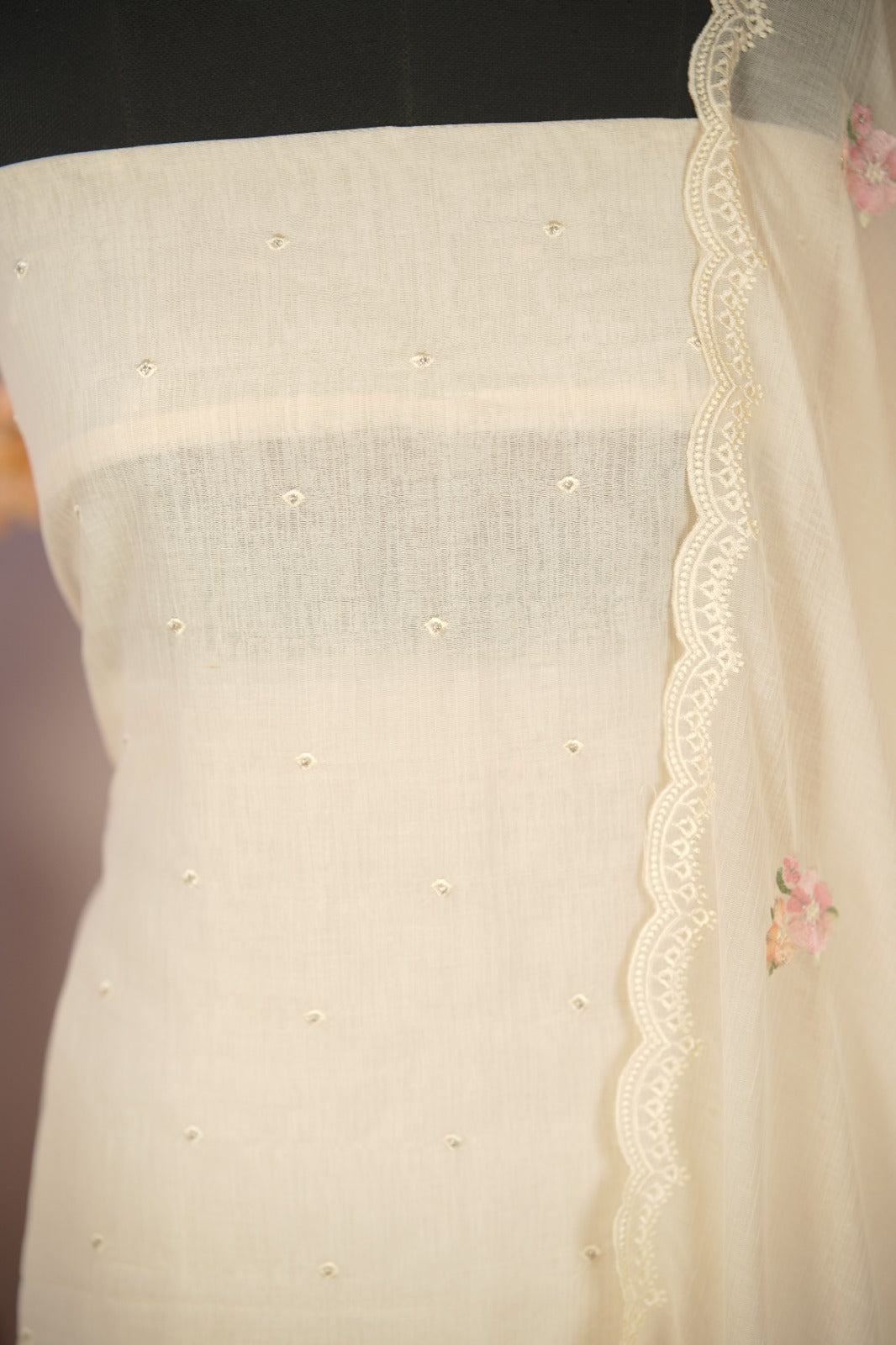 Semi Chanderi Salwar TSS01764