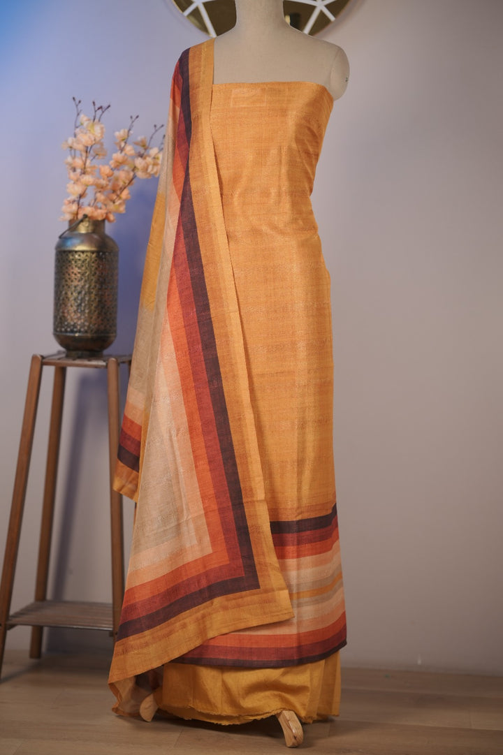 Semi Chanderi Salwar TSS01750