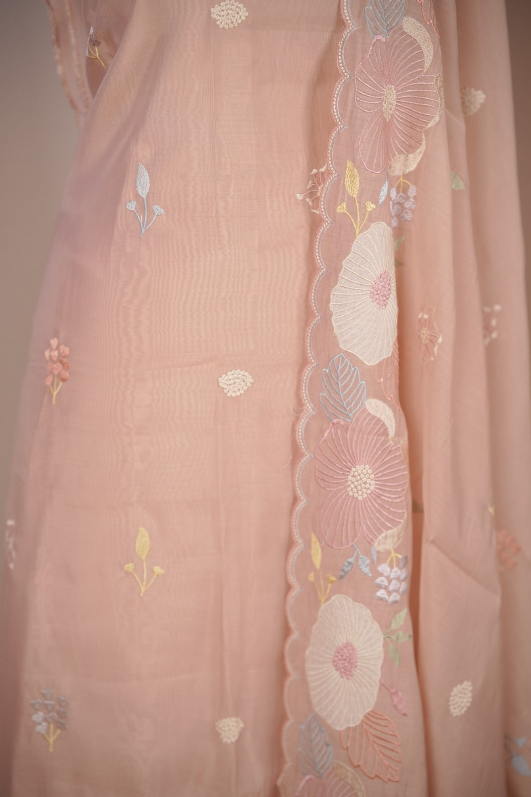 Semi Chanderi Salwar TSS01752