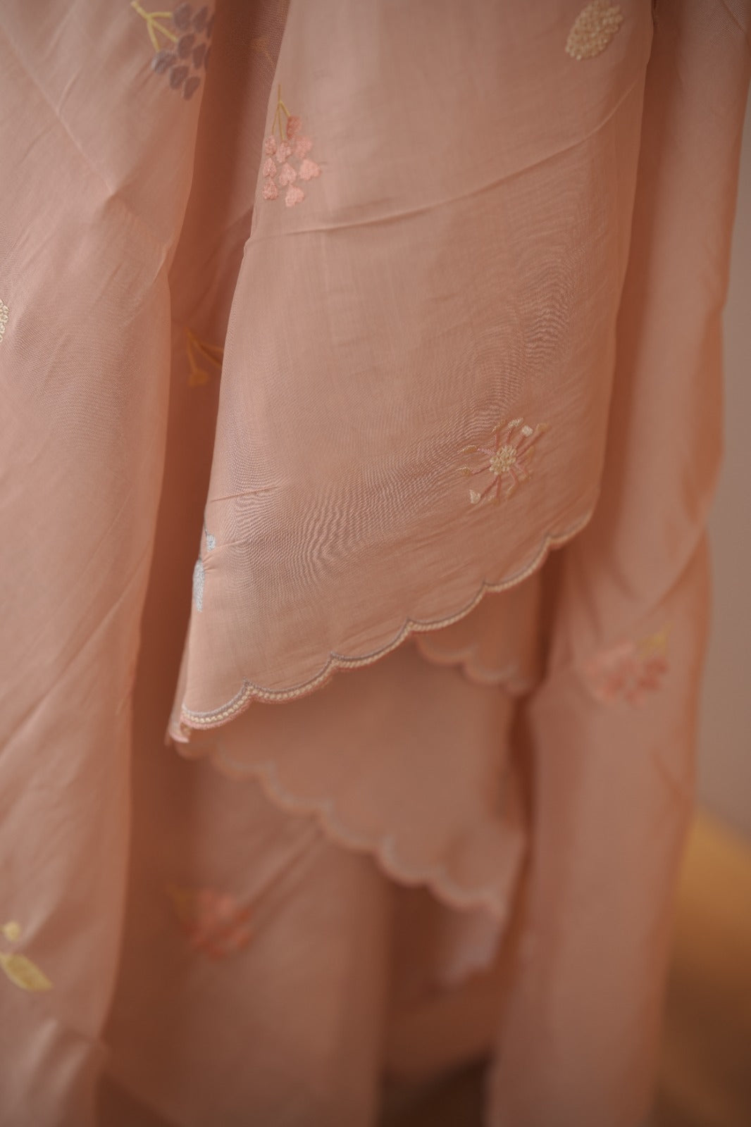 Semi Chanderi Salwar TSS01752