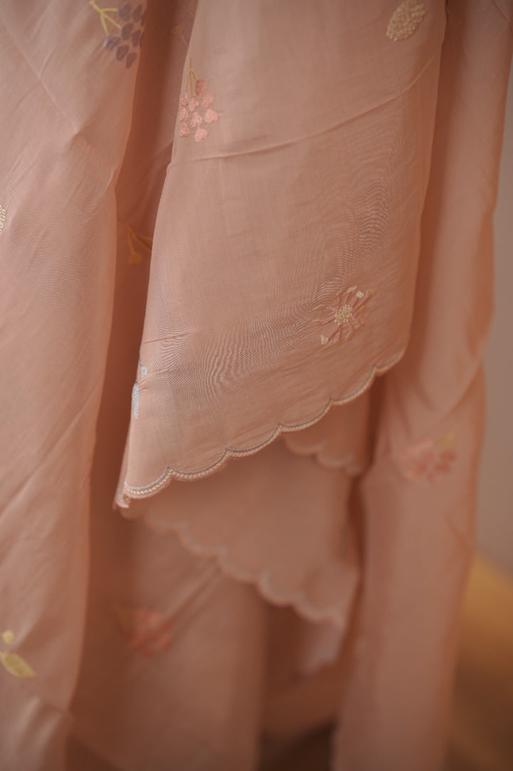 Semi Chanderi Salwar TSS01752