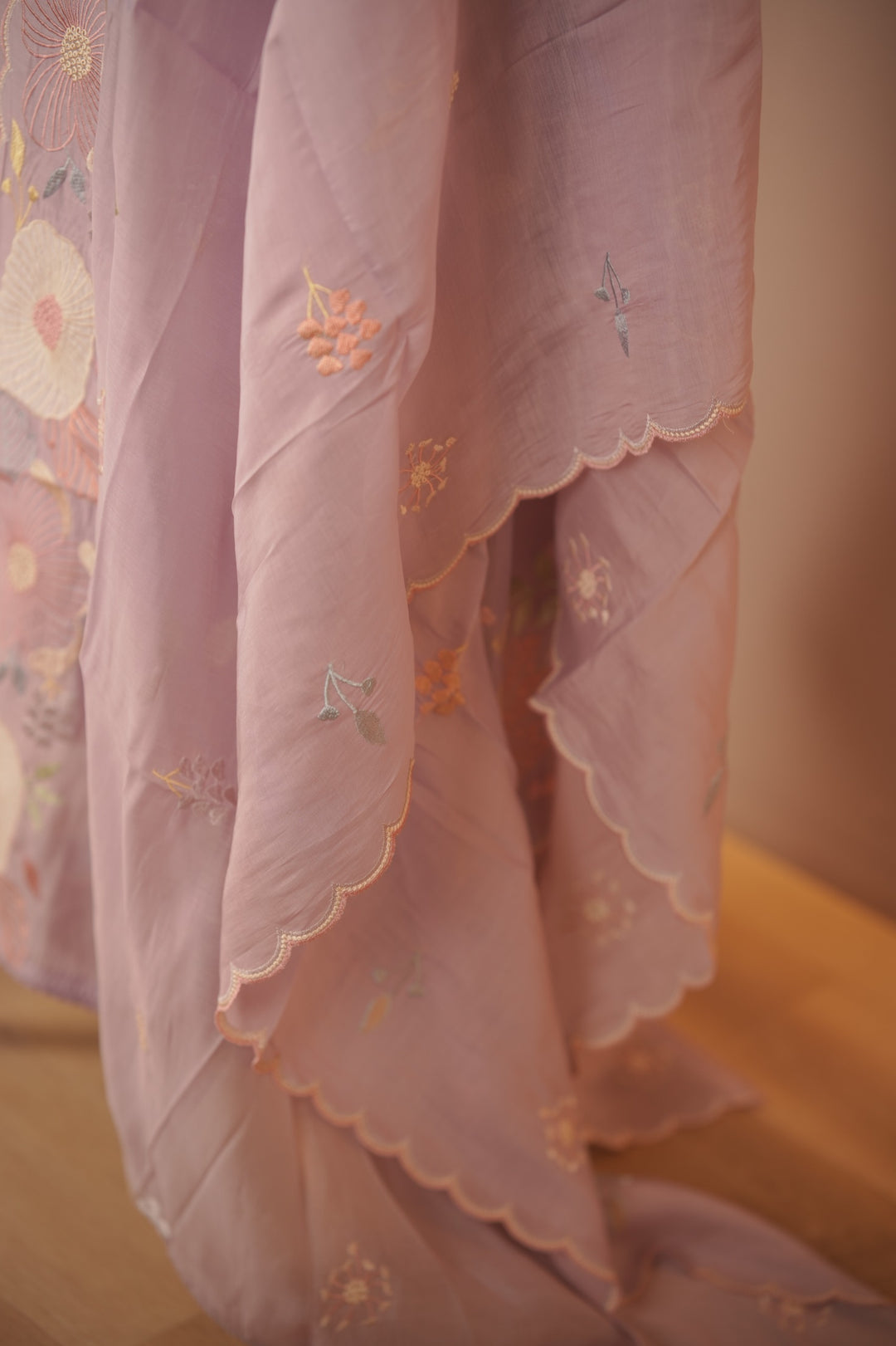 Semi Chanderi Salwar TSS01755