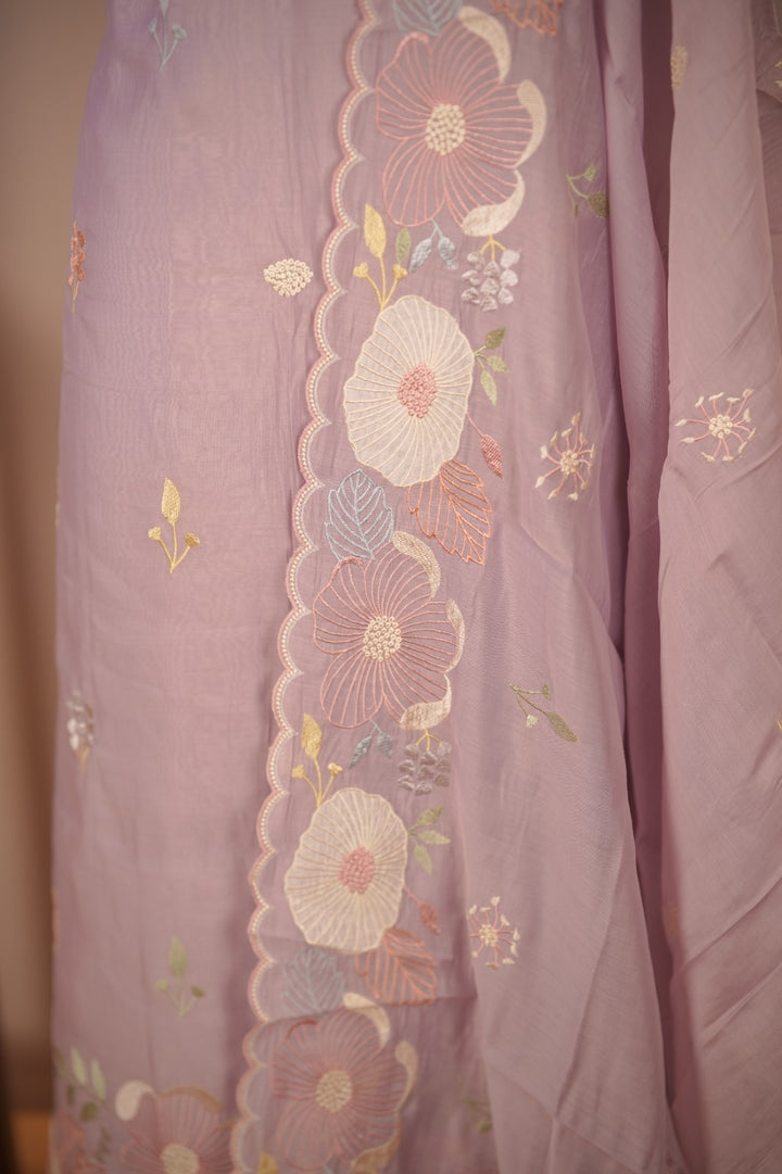 Semi Chanderi Salwar TSS01755