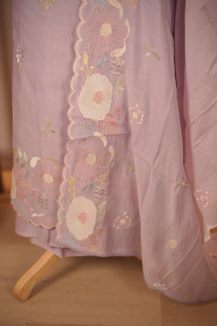 Semi Chanderi Salwar TSS01755