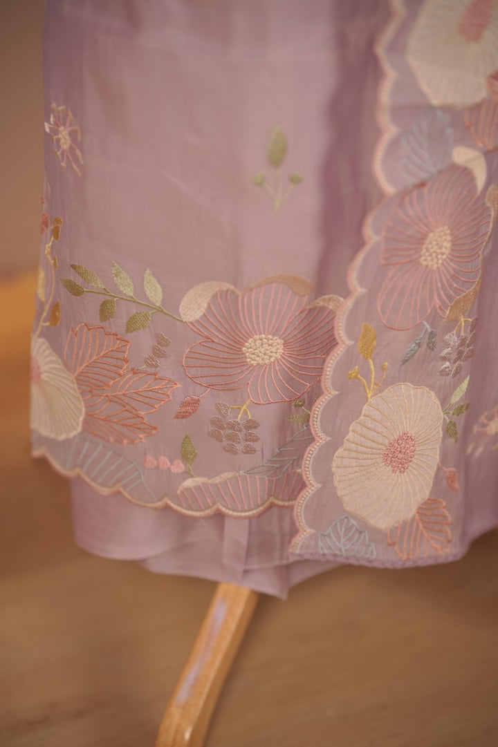 Semi Chanderi Salwar TSS01755