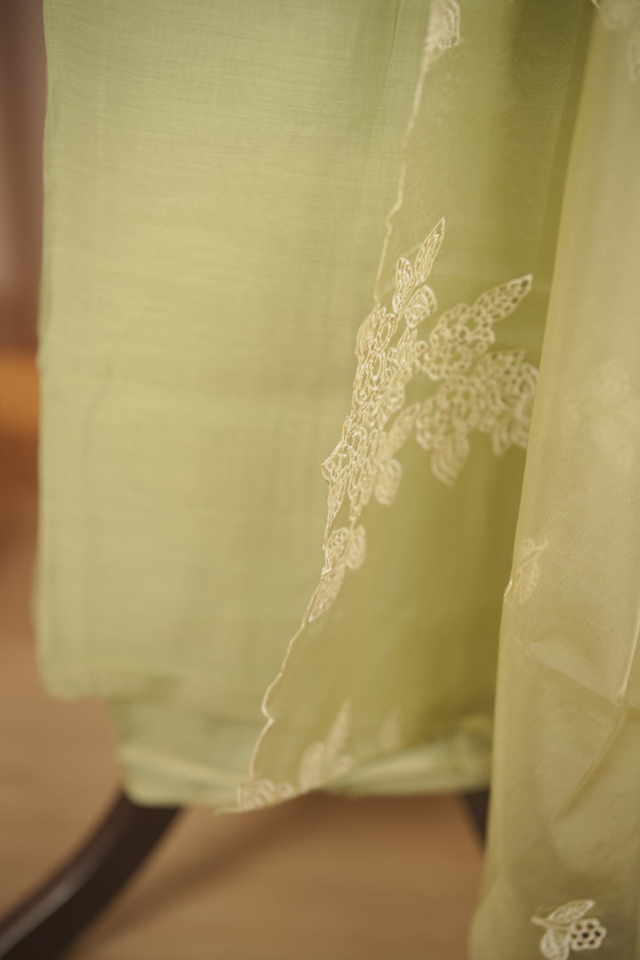 Semi Chanderi Salwar TSS01771